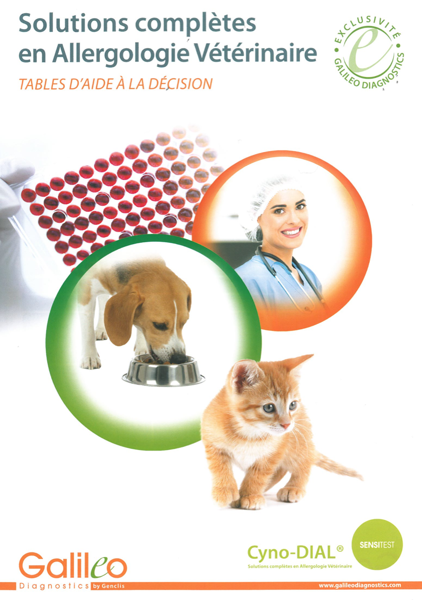 技术和科学翻译服务 Galileo Diagnostics法国专业兽医公司 宣传册